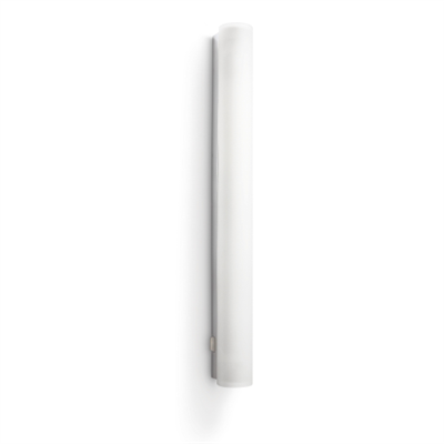 VITALISE LAMPADA A MURO CROMATO IN VETRO 1 LUCE