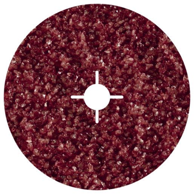 WOLFCRAFT KIT 5 DISCHI ABRASIVI DI FIBRA PER METALLO Ø 115 MM - GRANA 100