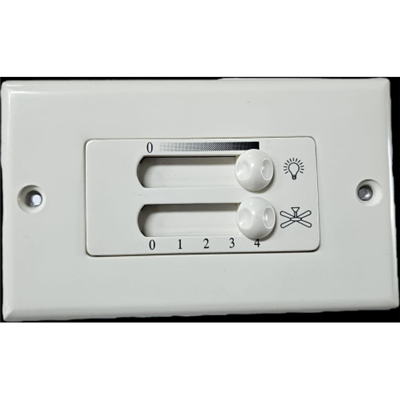 INTERRUTTORE AD INCASSO C/DIMMER LUCE E VARIAT. VE