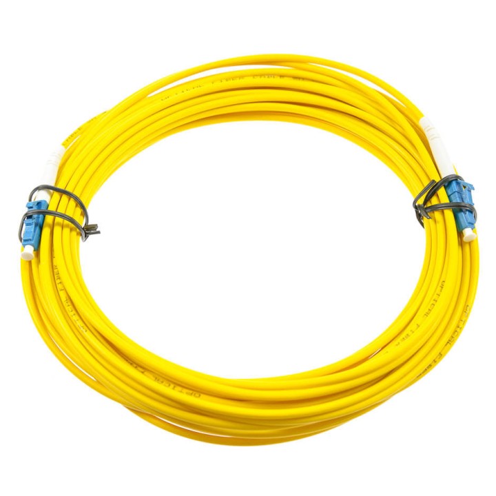 OPTON fibra ottica patch cord LC-LC SM singlemode- monomodale 9/125 SIMPLEX 3.0mm LSZH 15m