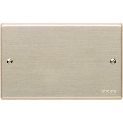 MAGIC - PLACCA CIECA IN ALLUMINIO ANODIZZATO - FISSAGGIO CON VITI SU SUPPORTO 503R - 2PZ