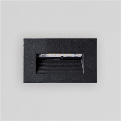 SEGNAPASSO LED 4000K NEW GREEN M SIMMETRICO 6W 840 - NERO