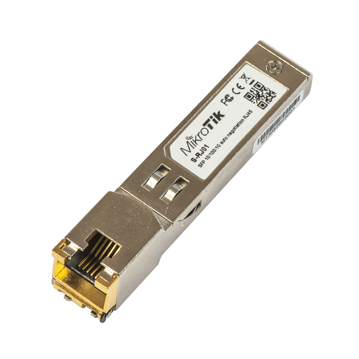 MIKROTIK RouterBOARD SFP RJ45 SFP 10/100/1000M copper module S-RJ01