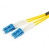 Patchcord fibra ottica LC/UPC-LC/UPC SM duplex 0.5m OP-LCU-LCU-SM-DX-05