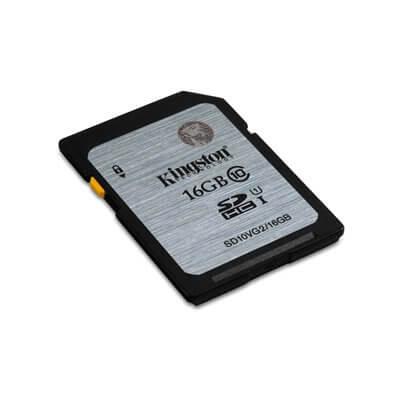 MEMORY CARD SD 16GB KINGSTON C10 SD10VG2/16GB