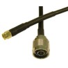 Rosen RSC-240 Antenna Cable with RP-SMA female N-male, 50 Cm KAB-MRC240-RSMA-NM-50CM