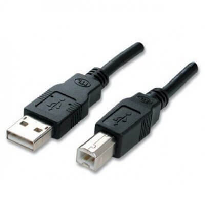MACHPOWER CAVO USB STAMPANTE USB M/F 3mt CV-USB-006