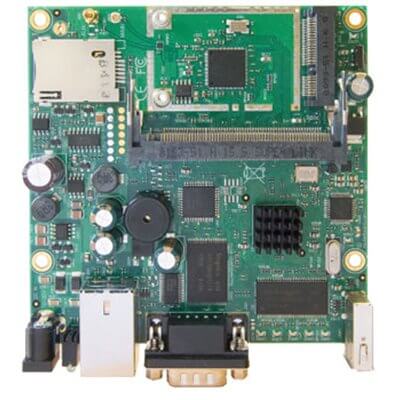 MIKROTIK ROUTERBOARD RB411U , 1xLAN, 1xmPCI,  RouterOS Lv.4