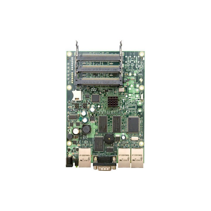 MIKROTIK ROUTERBOARD RB433AH, 3xLAN, 3xmPCI, RouterOS Lv.4