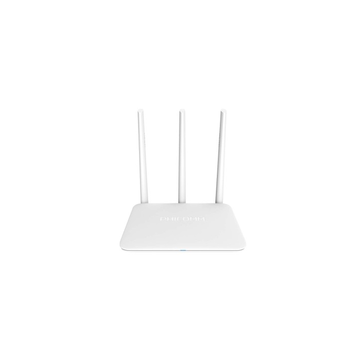PHICOMM KE 2M WIRELESS ROUTER 300 MB/S, 2.4 GHZ, 2T2R, 4X FE