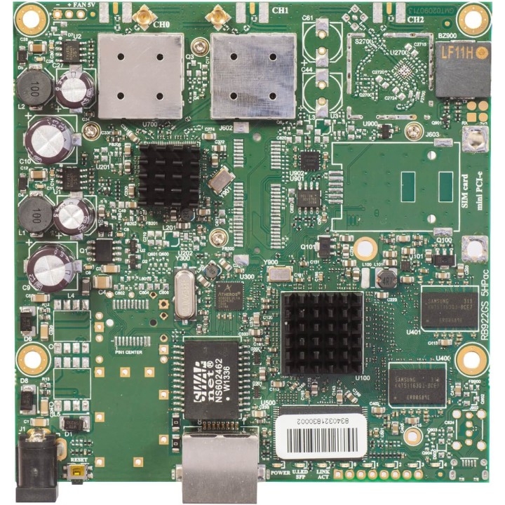 MikroTik RouterBOARD RB911G 5HPacD 802.11ac 866Mbps