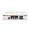 MIKROTIK CLOUD ROUTER SWITCH CRS112-8G-4S-IN , 8xLAN POE, 4xSFP RouterOS Lv.5