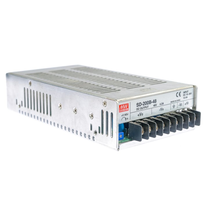 Mean Well convertitore di tensione SD-200B-48 24--48V 200W (4.2A)MW-SD-200B-48