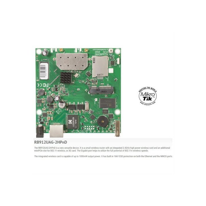 MikroTik RouterBOARD RB912UAG-2HPnD