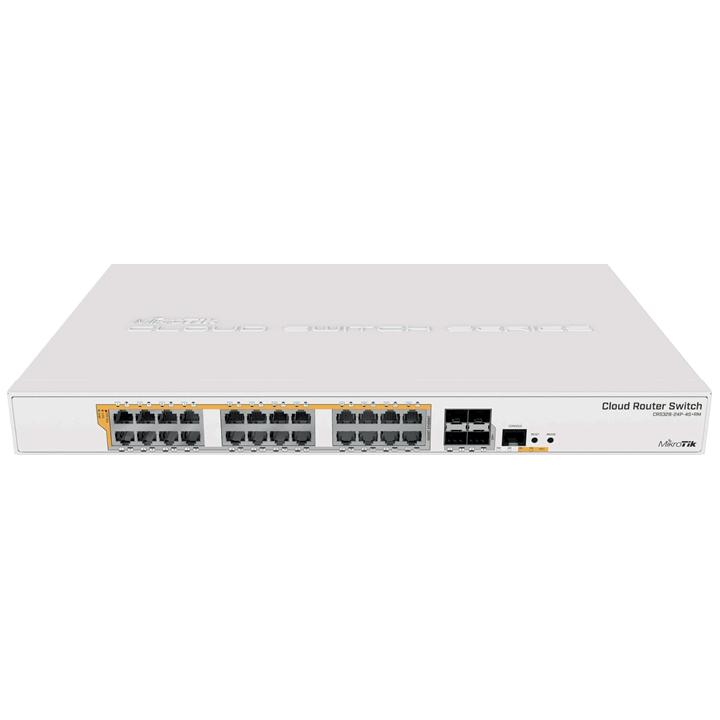 MIKROTIK CLOUD ROUTER SWITCH CRS328-24P-4S+RM