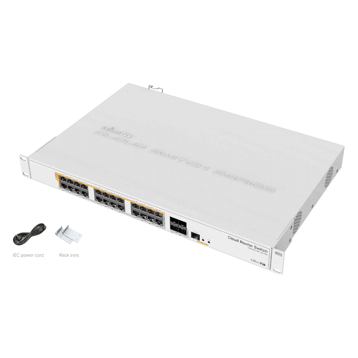 MIKROTIK CLOUD ROUTER SWITCH CRS328-24P-4S+RM