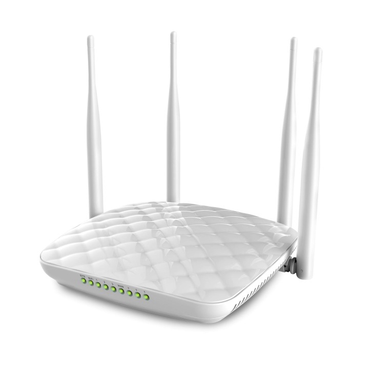 TENDA FH456  router wireless 2.4 GHz, 300 Mb/s, 4 Antenne da 5dBi