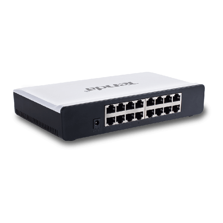 TENDA S16 16-Port 10/100 Desktop Switch