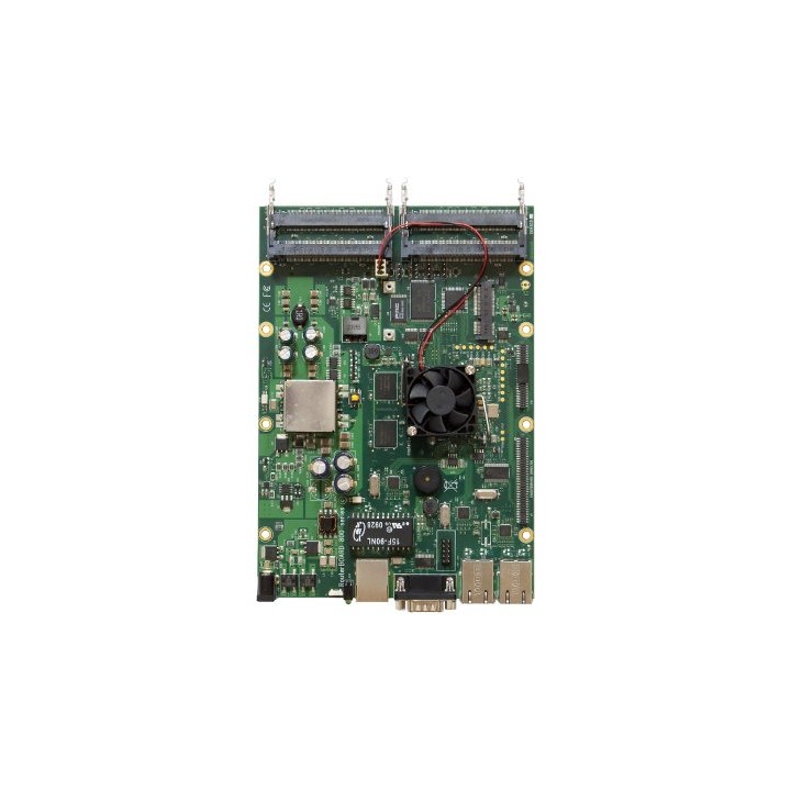 RouterBOARD RB800, 3x LAN, 4x MiniPCI, 1x MiniPCI-e, 256MB DDR-RAM