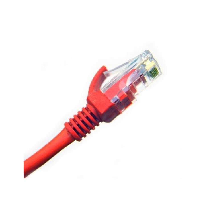 Cavo UTP PatchCord 0,50 Metri  50 CM cat.5e colore RED ROSSO