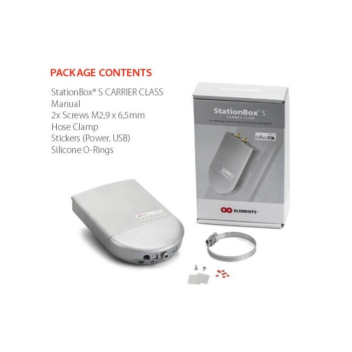 RF ELEMENTS StationBox S Carrier Class per Mikrotik Routerboard