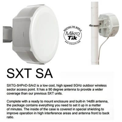 MikroTik RouterBOARD SXTG 5HPnD SAr2  SXT SA5 Outdoor RouterOS L4