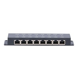 EXTRALINK POE INJECTOR 8 PORT 12V-48V 10/100 EX-2046