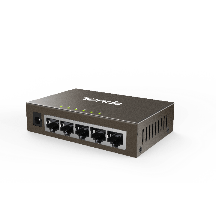 TENDA TEG1005D  switch 5 porte 10/100/1000MBPS metallo