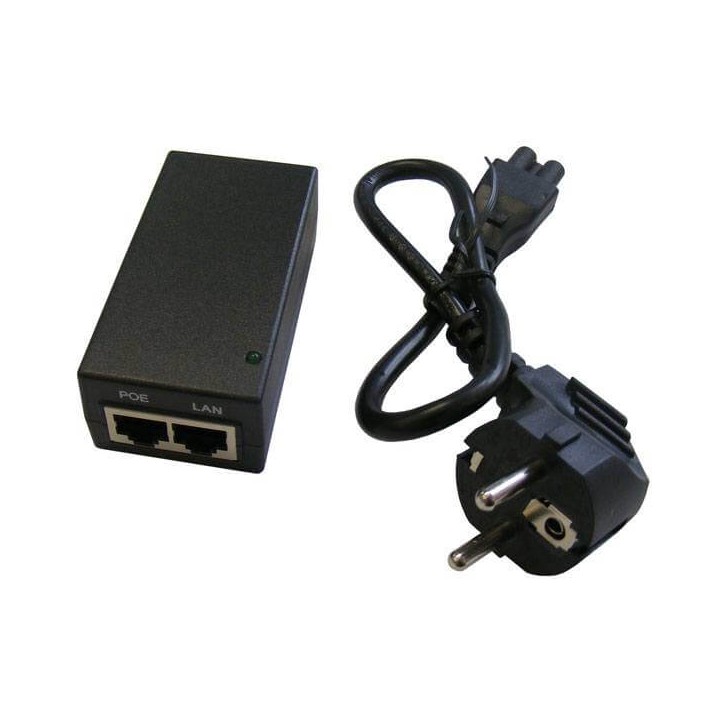 ALIMENTATORE PoE 48V 24W Power Adapter ESD Protected ZAS-48V-05A-POE-DCG