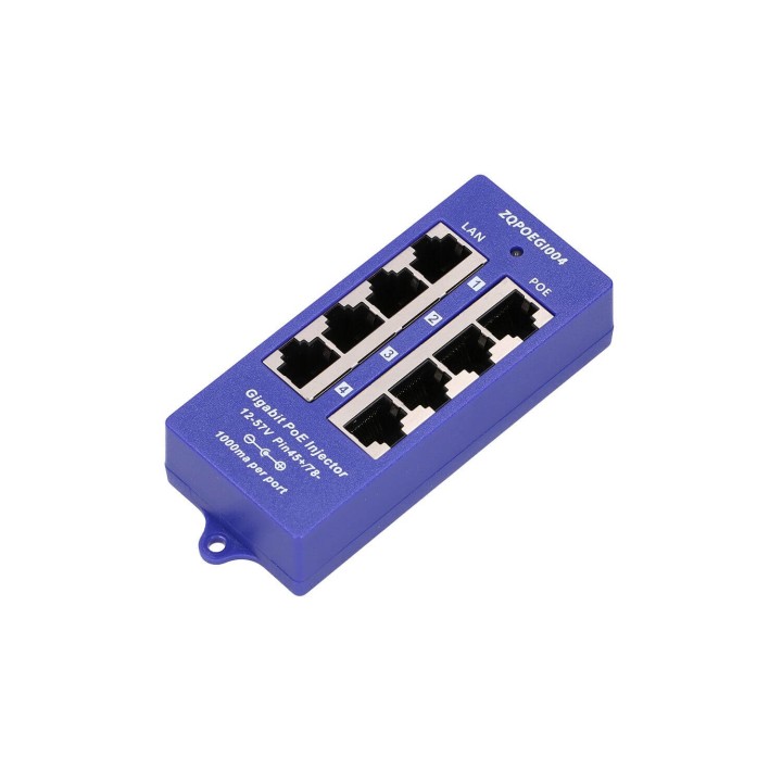 EXTRALINK POE INJECTOR 4 PORT GIGABIT EX-6358