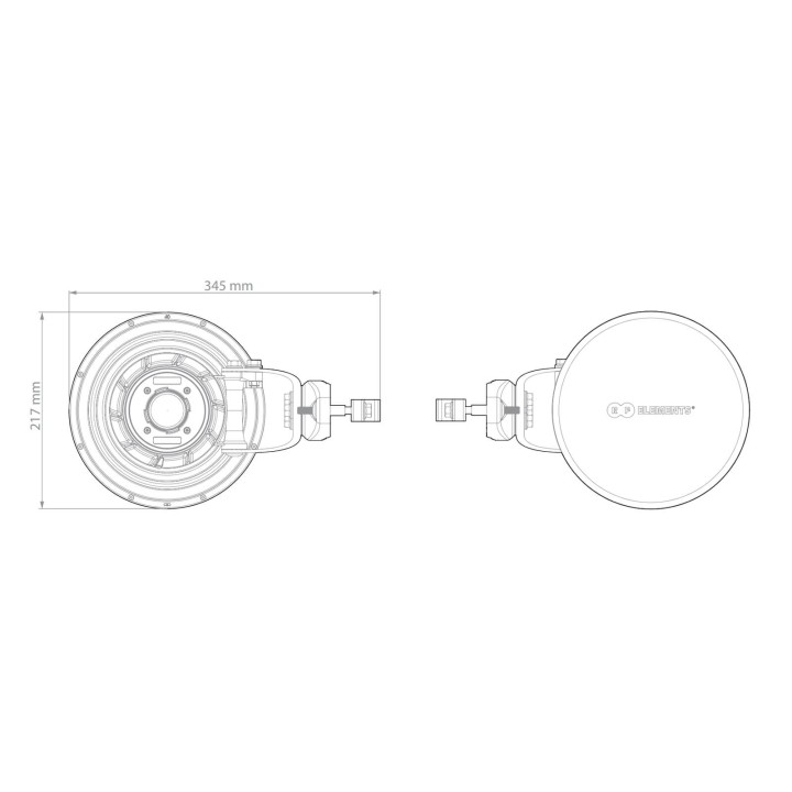 RF Elements Symmetrical Horn 40° 16,2 DBI Gen2 HG3-TP-S40