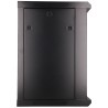 EXTRALINK 12U 600X600 WALL-MOUNTED RACKMOUNT CABINET BLACK EX-7256