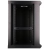 EXTRALINK 12U 600X600 WALL-MOUNTED RACKMOUNT CABINET BLACK EX-7256