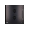 EXTRALINK 12U 600X600 WALL-MOUNTED RACKMOUNT CABINET BLACK EX-7256