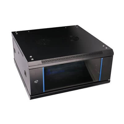 EXTRALINK 4U 600X600 WALL-MOUNTED RACKMOUNT CABINET BLACK EX-2893