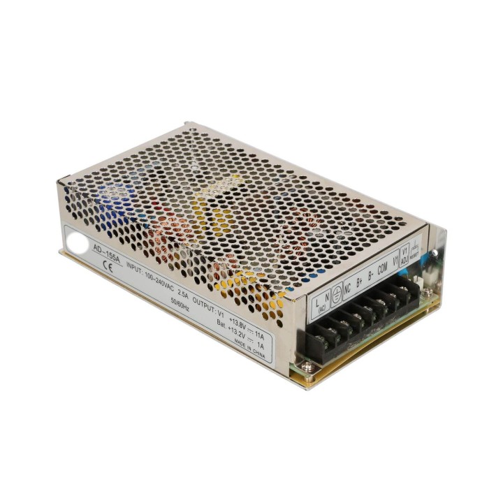 EXTRALINK AD-155A POWER SUPPLY WITH BATTERY CHARGER 12V/13.8W 155W EX-14077