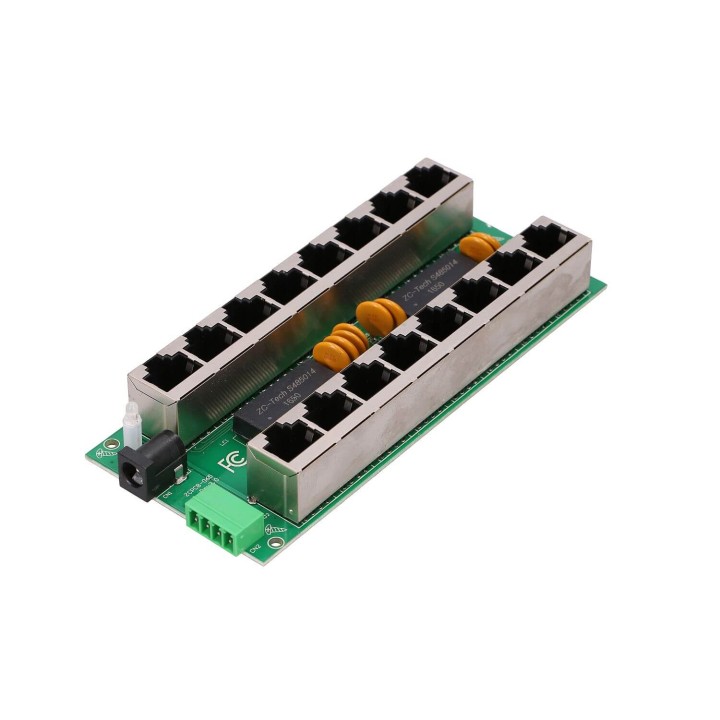 EXTRALINK POE INJECTOR 8 PORT GIGABIT EX-6365