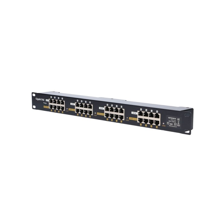 EXTRALINK POE INJECTOR 16 PORT GIGABIT 10/100/1000M Ethernet  EX-2008bis