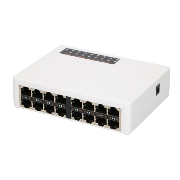 EXTRALINK HEXON EX-SF1016D 16-PORT FAST ETHERNET DESKTOP SWITCH EX-12233