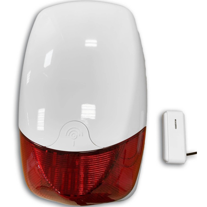 Sirena Wireless e a Cavo - SIRENA SC-ANTIJAM Defender con Antijam incorporato