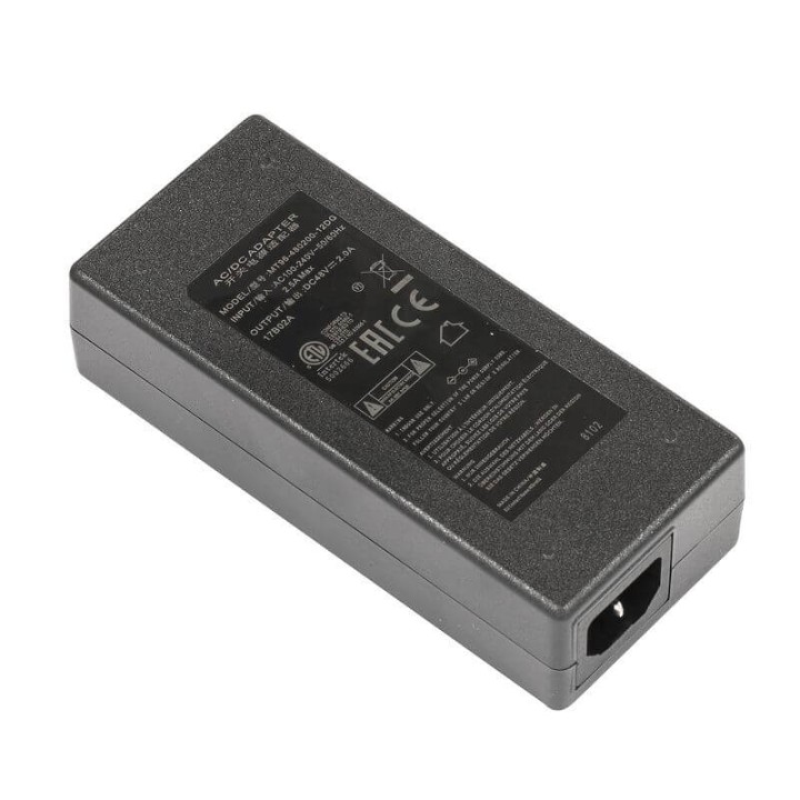 MIKROTIK 48V2A96W 48V 2A 96W POWER SUPPLY FOR HEX POE AND CRS112-8P-4S-IN