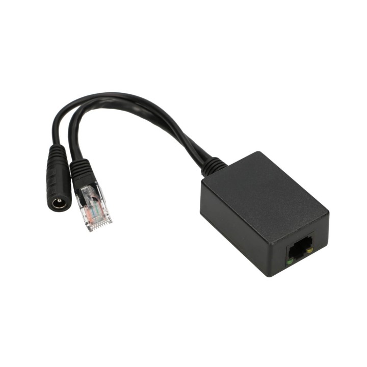 EXTRALINK 1 PORT GIGABIT POE INJECTOR WITH 10-30V TO 48V INVERTER EX-14671