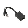 EXTRALINK 1 PORT GIGABIT POE INJECTOR WITH 10-30V TO 48V INVERTER EX-14671