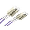 OPTON patchcord LC/UPC-LC/UPC OM4 DX 3.0mm 0.5m OP-LCU-LCU-OM4-DX-05