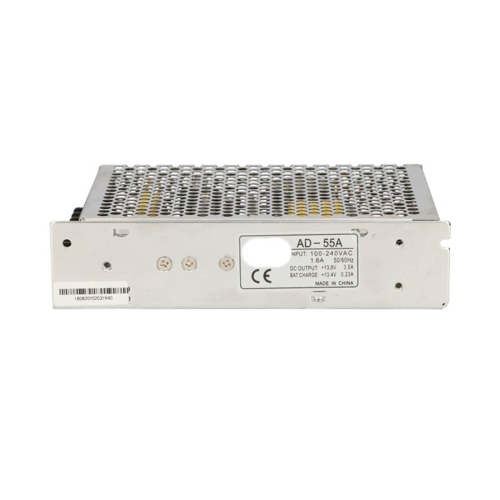 EXTRALINK AD-55A POWER SUPPLY WITH BATTERY CHARGER 12V/13.8V 55W EX-14107