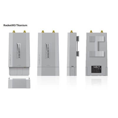 Ubiquiti ROCKET M5 TITANIUM , 2X2 MIMO, TDMA, 5 GHz, 550MHz, 128MB RAM