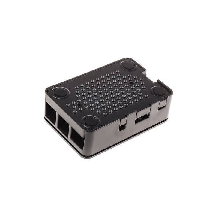 Raspberry Pi 2 & Pi Model B+ Case (OneNineDesign) - BLACK COLOR