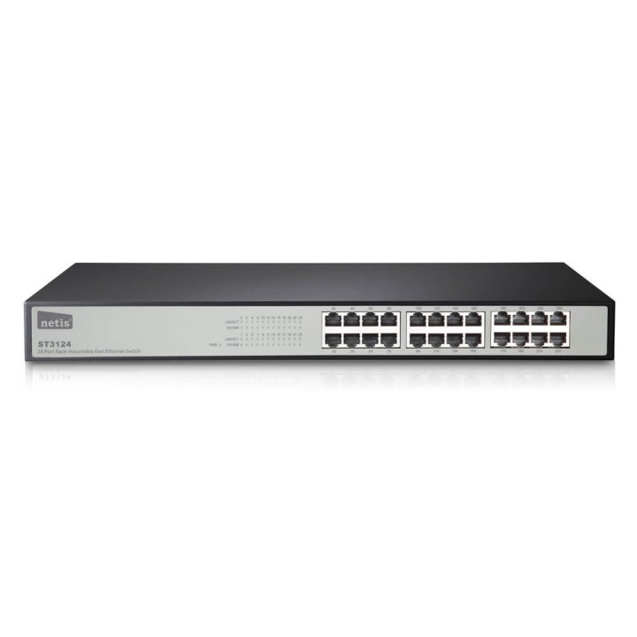 SWITCH NETIS ST3124 24 porte fast ethernet 10/100Mbps