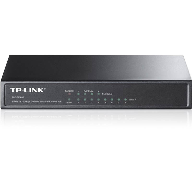 TP-Link TL-SF1008P 8x 10/100 switch 4x PoE