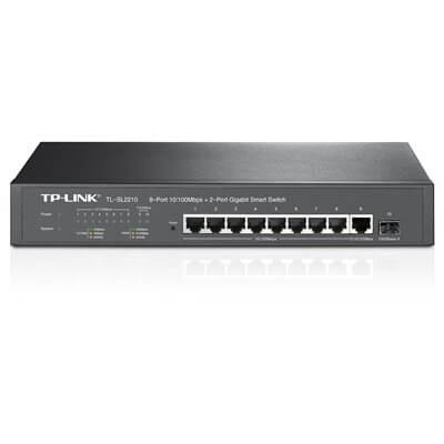 TP-Link TL-SL2210 Smart Switch 8x FE 1x GbE 1x SFP